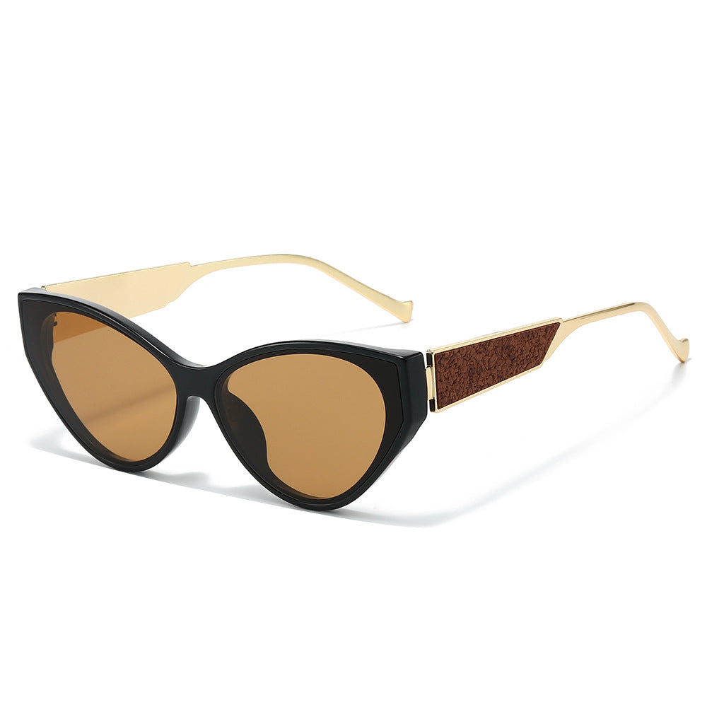 Chice Katzenaugen-Sonnenbrille mit einzigartigen Details Brehn