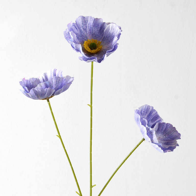 Dekorativer künstlicher Mohnblumenstängel
