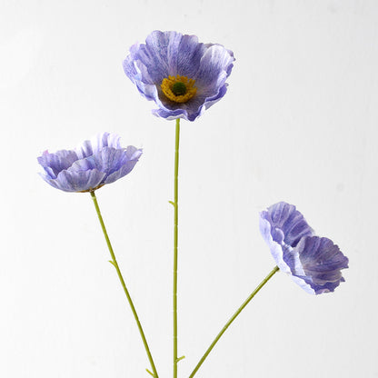 Dekorativer künstlicher Mohnblumenstängel