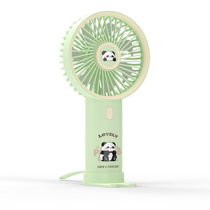 Damen Tragbarer Handventilator mit niedlichem Panda-Design Brehn