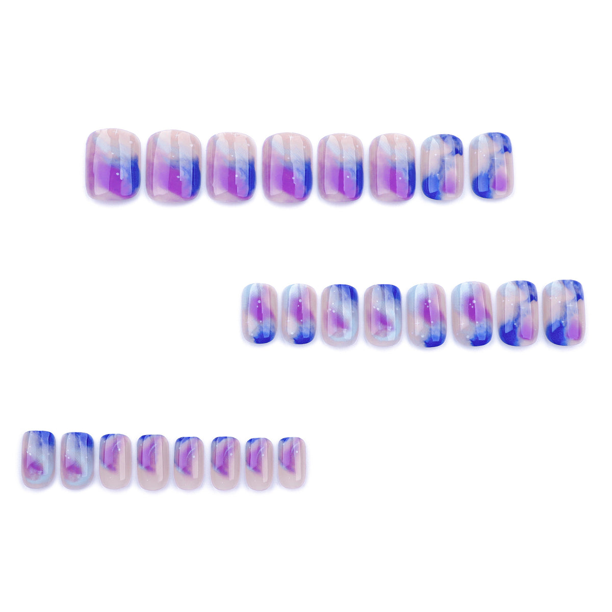 Glamouröse Nagelkunst mit elegantem Farbverlauf Brehn