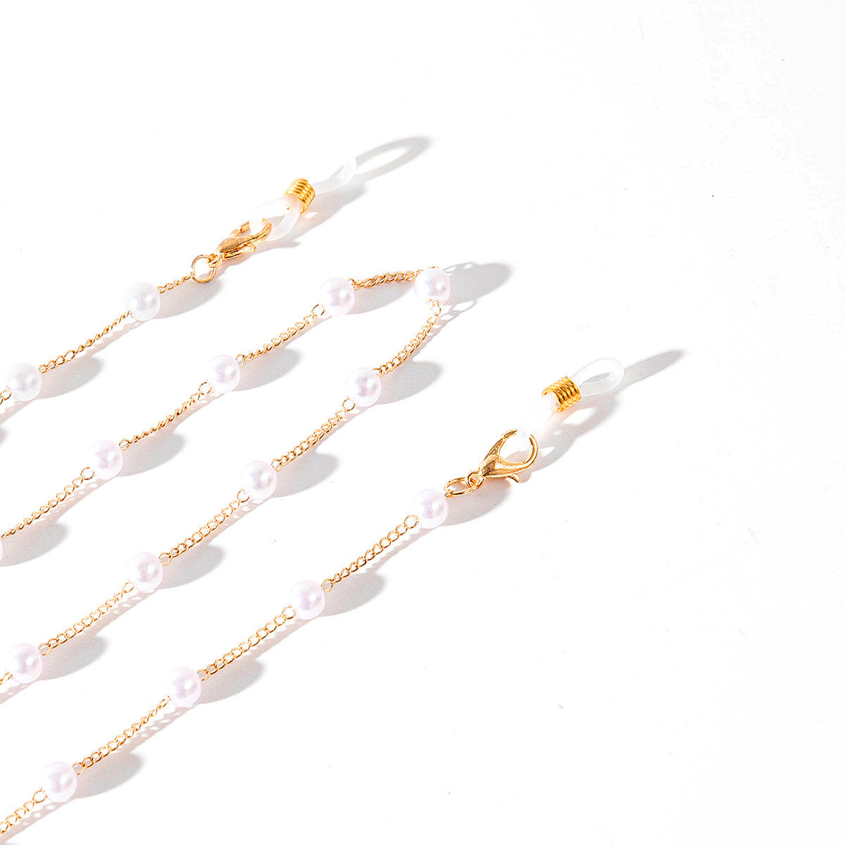 Elegante Perlenketten Brille Brehn