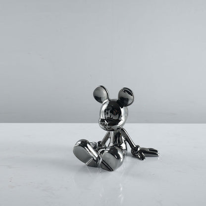 Künstlerische Chromfigurine