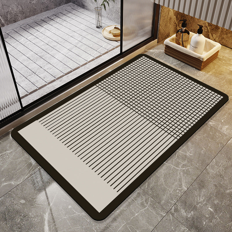 Geometrisches Muster weiche Badematte Brehn