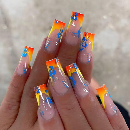 Floral Nail Art Design Brehn 1789915300