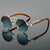 Vintage-inspirierte Drachenrahmen Sonnenbrille Brehn