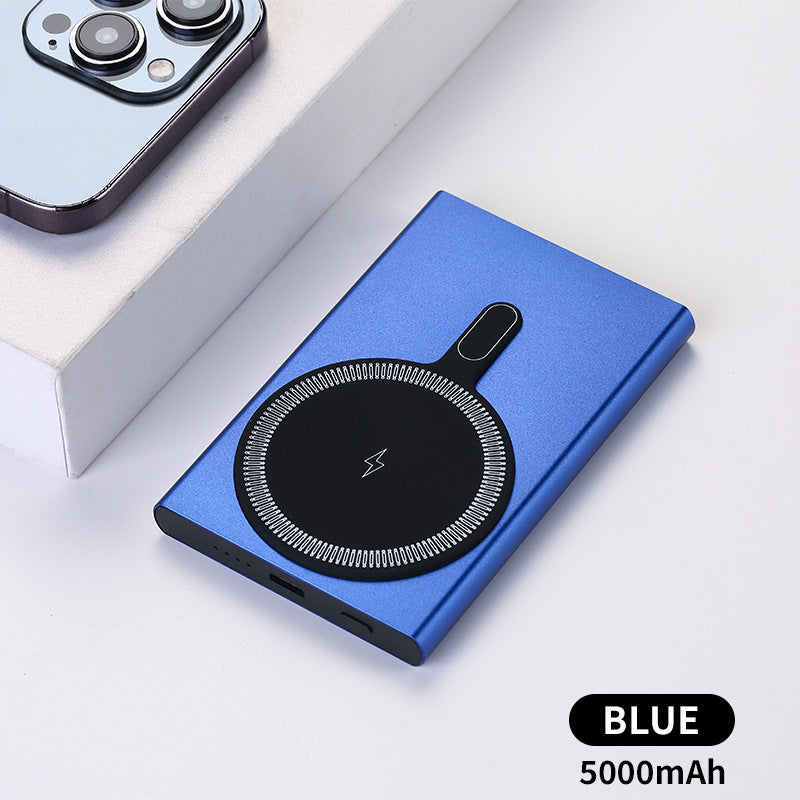 Tragbare Magnetische Powerbank mit Schnellem Induktiven Ladegerät Brehn