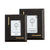 Elegante Leder-Fotorahmen-Set