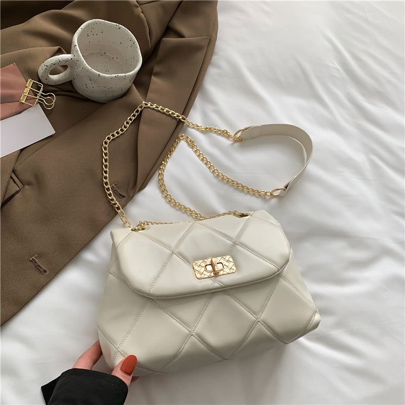 Elegante gesteppte Schulter-Handtasche