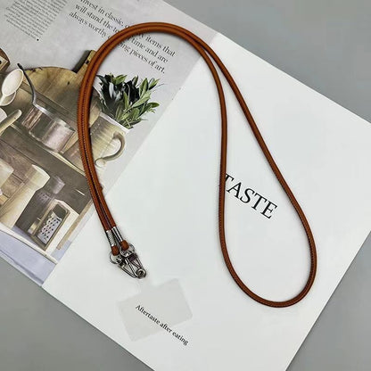 Elegante Leder-Attaché-Tragriemen Brehn