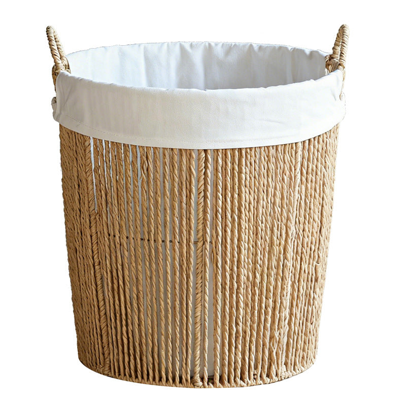 Flechtkorb mit Stoffeinsatz Brehn