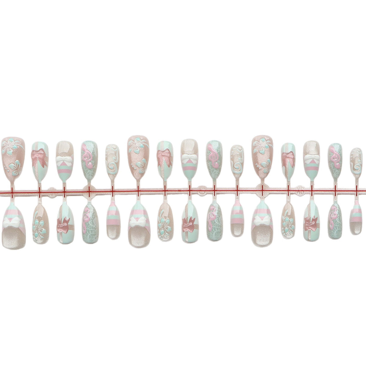 Themen Press-On Nagelkunst Set Brehn
