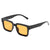 Damen Modische quadratische Sonnenbrille mit soften Linien Brehn