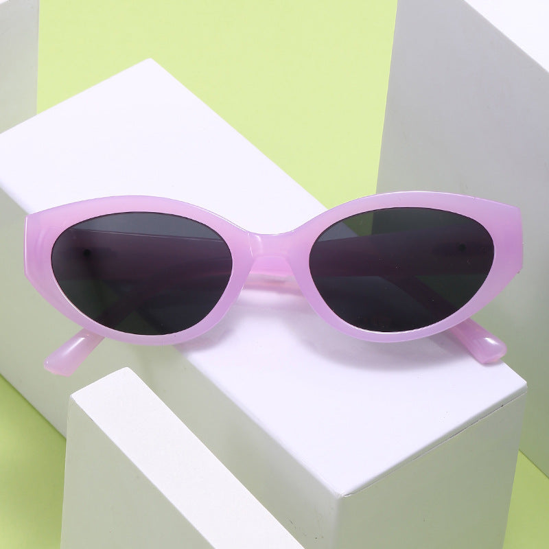 Damen Cat-Eye Sonnenbrille mit elegantem Kunststoffrahmen Brehn
