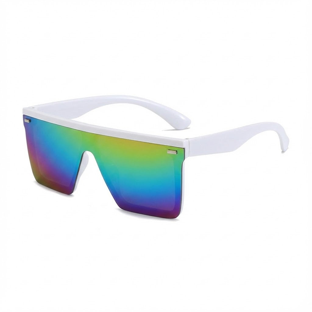 Damen Sportliche Oversized-Sonnenbrille mit modernem Rahmen Brehn