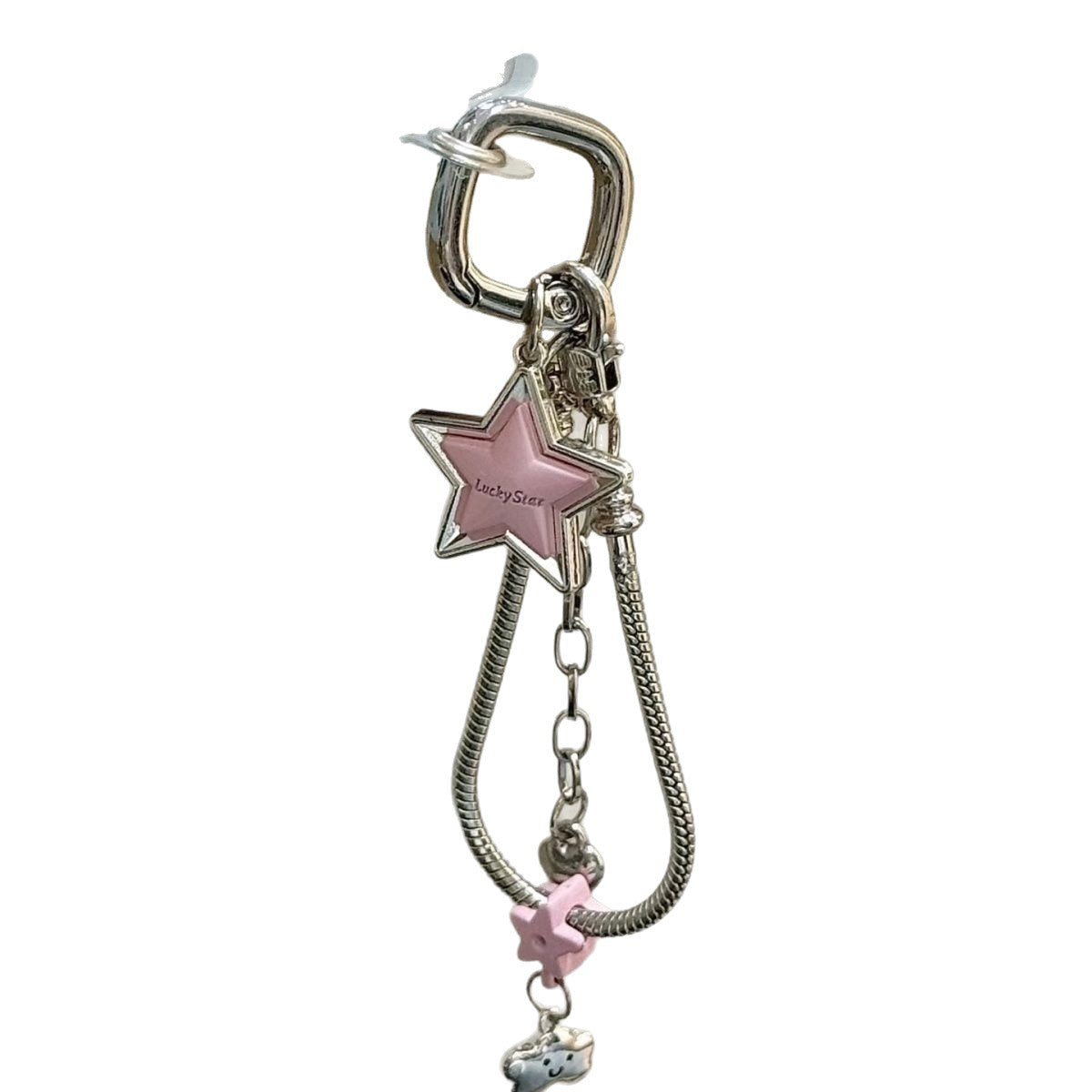 Dekorativer Stern Charm Schlüsselanhänger Halter Brehn