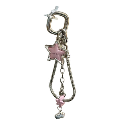 Dekorativer Stern Charm Schlüsselanhänger Halter Brehn