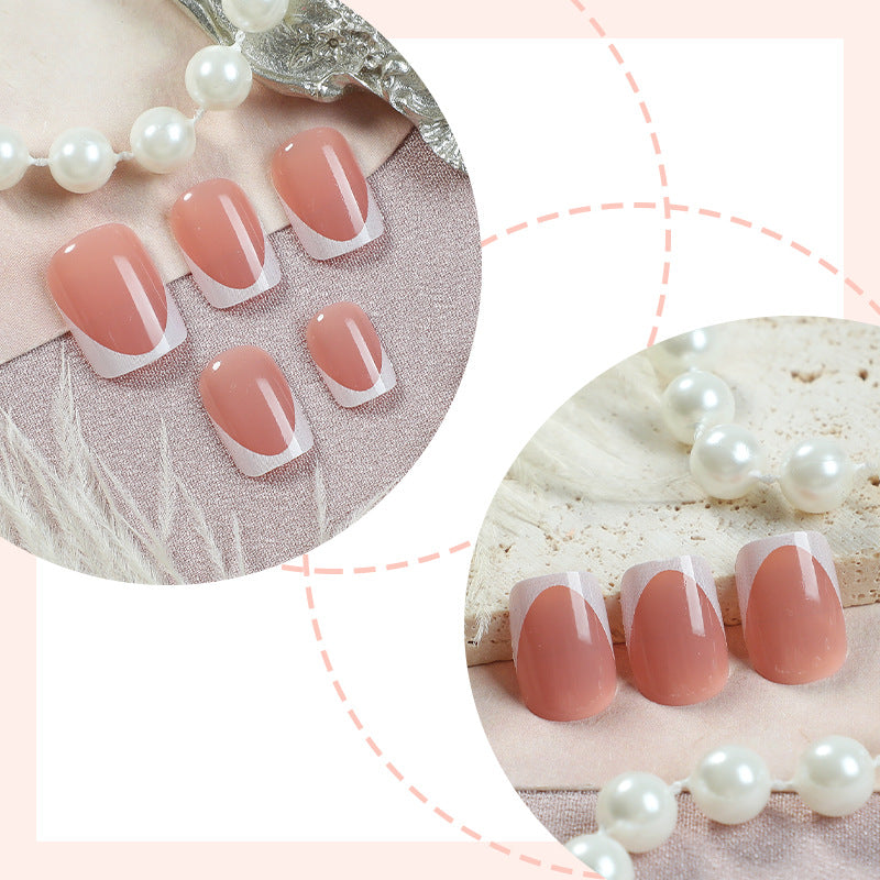Premium Gel Press-On Nail Set mit Glänzender Oberfläche Brehn