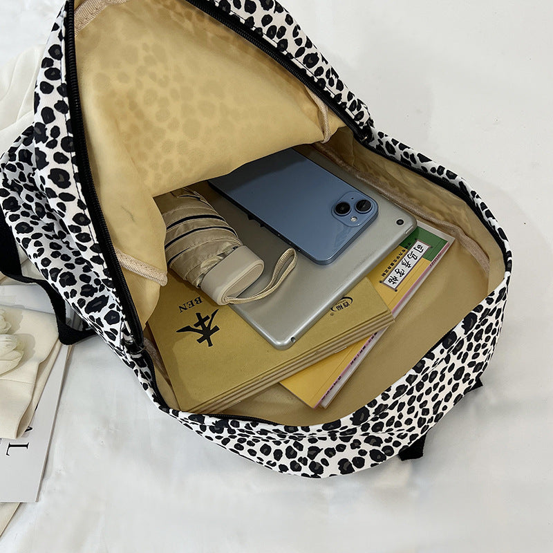 Stilvoller Rucksack Im Leopardenmuster Brehn