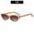 Vintage-inspirierte Katzenaugen-Sonnenbrille Eleganter Look