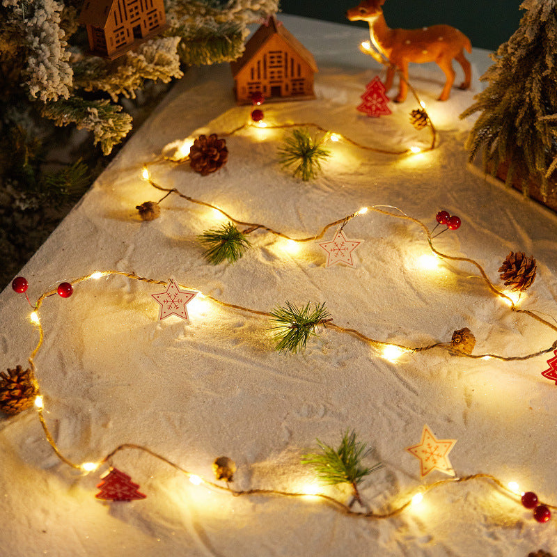 Dekorative Weihnachtslichterkette Brehn