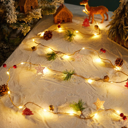 Dekorative Weihnachtslichterkette Brehn