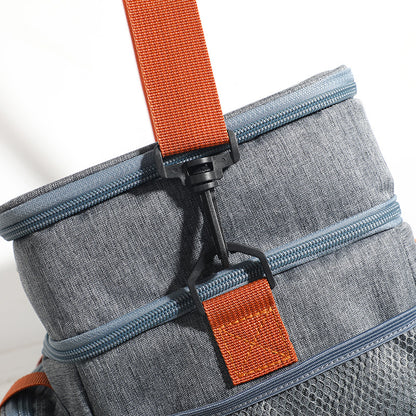 Isolierte Mehrschichtige Lunch-Tasche Brehn