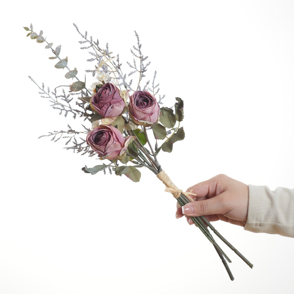 Elegante Stoff Blumenstrauß