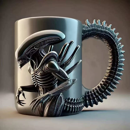 Alien-Themen Becher Brehn