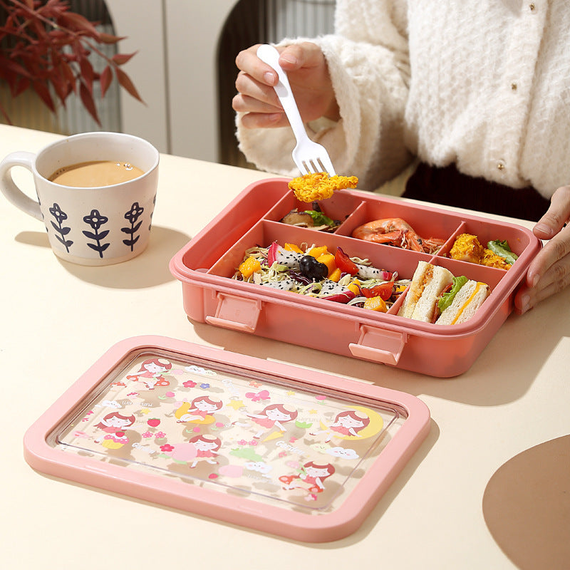Verspielt Einhorn-Themen Bento Lunchbox
