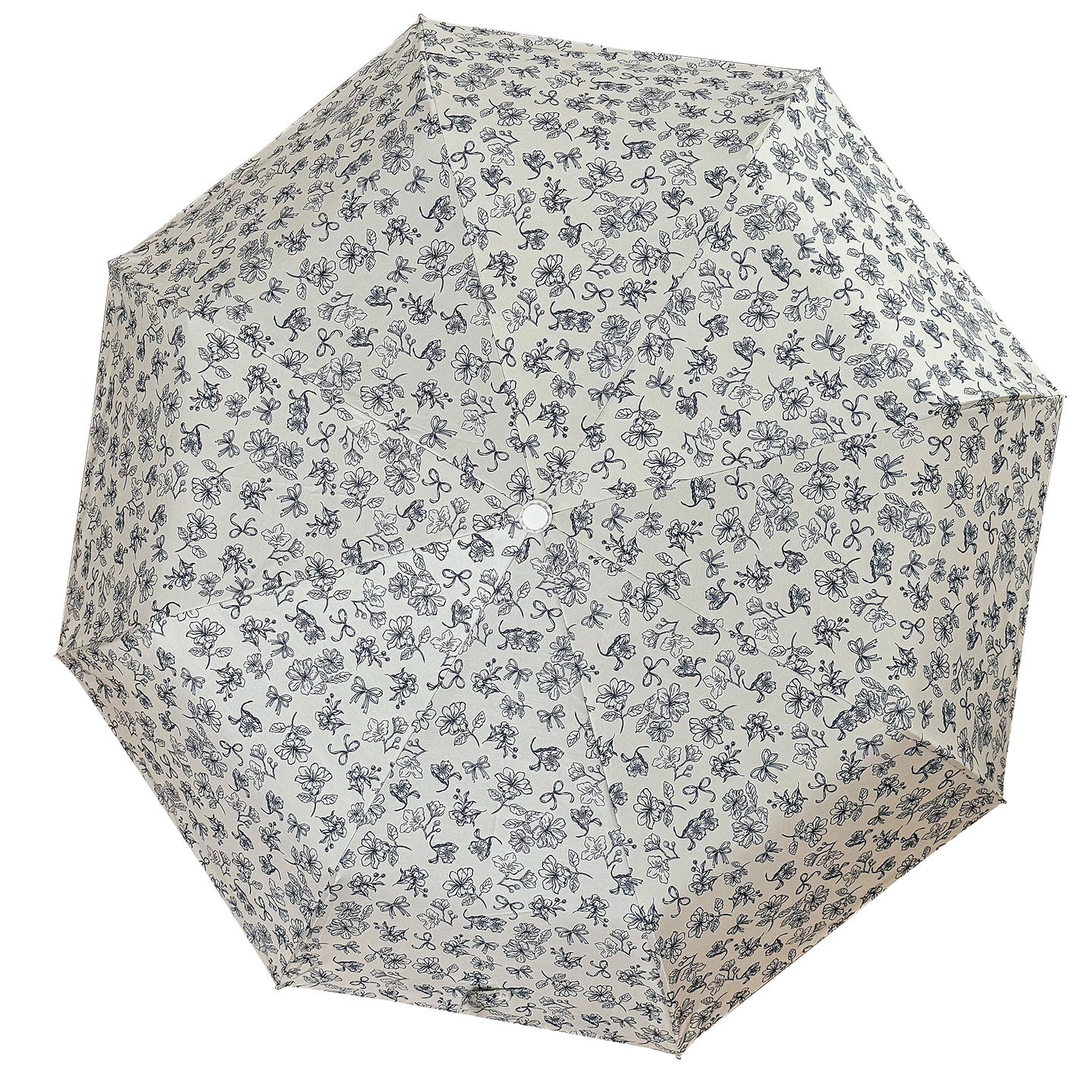 Damen Faltbare Einkaufstasche mit floralem Design Brehn