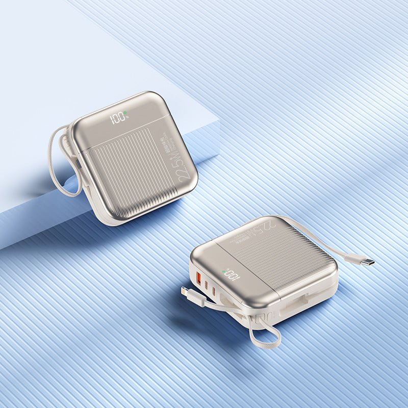 Tragbare Powerbank mit Hoher Schnellladeleistung und Digitaler Anzeige Brehn