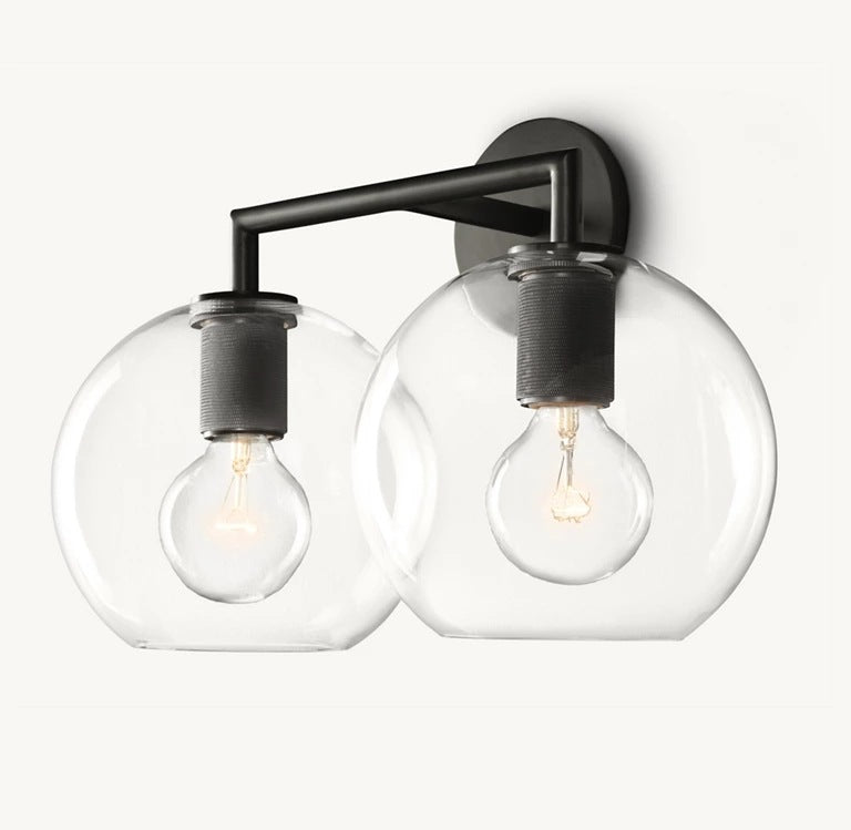 Moderne Glas Sphere Wandlampe