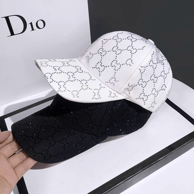Damen Mode Laser-Cut Baseballcap Brehn