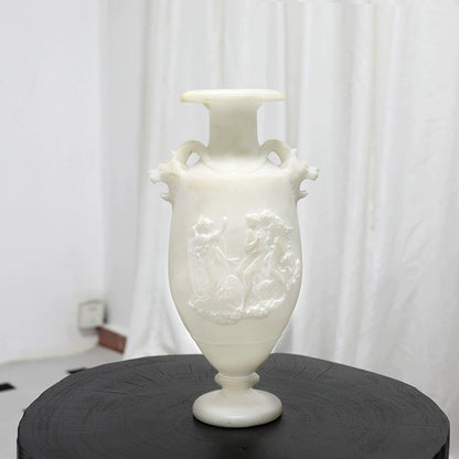 Dekorative Alabaster Kunstvase