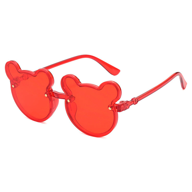 Damen Verspielte Bärenform Sonnenbrille Brehn