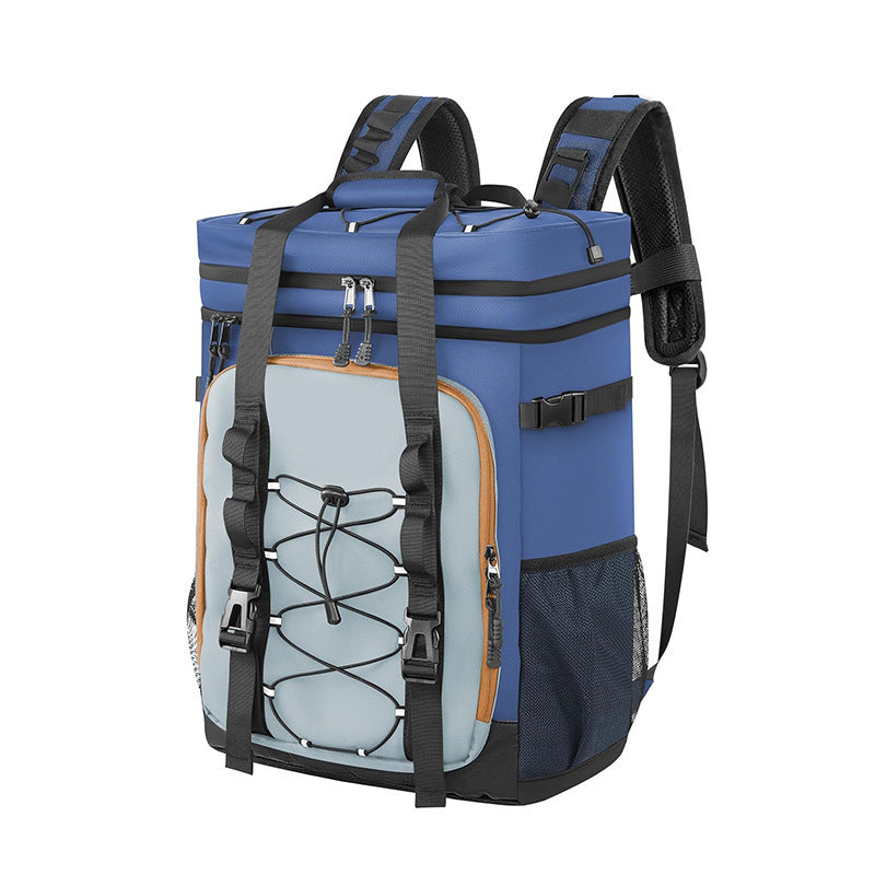 Isolierter Kühlrucksack mit Praktischen Netzfächern Brehn