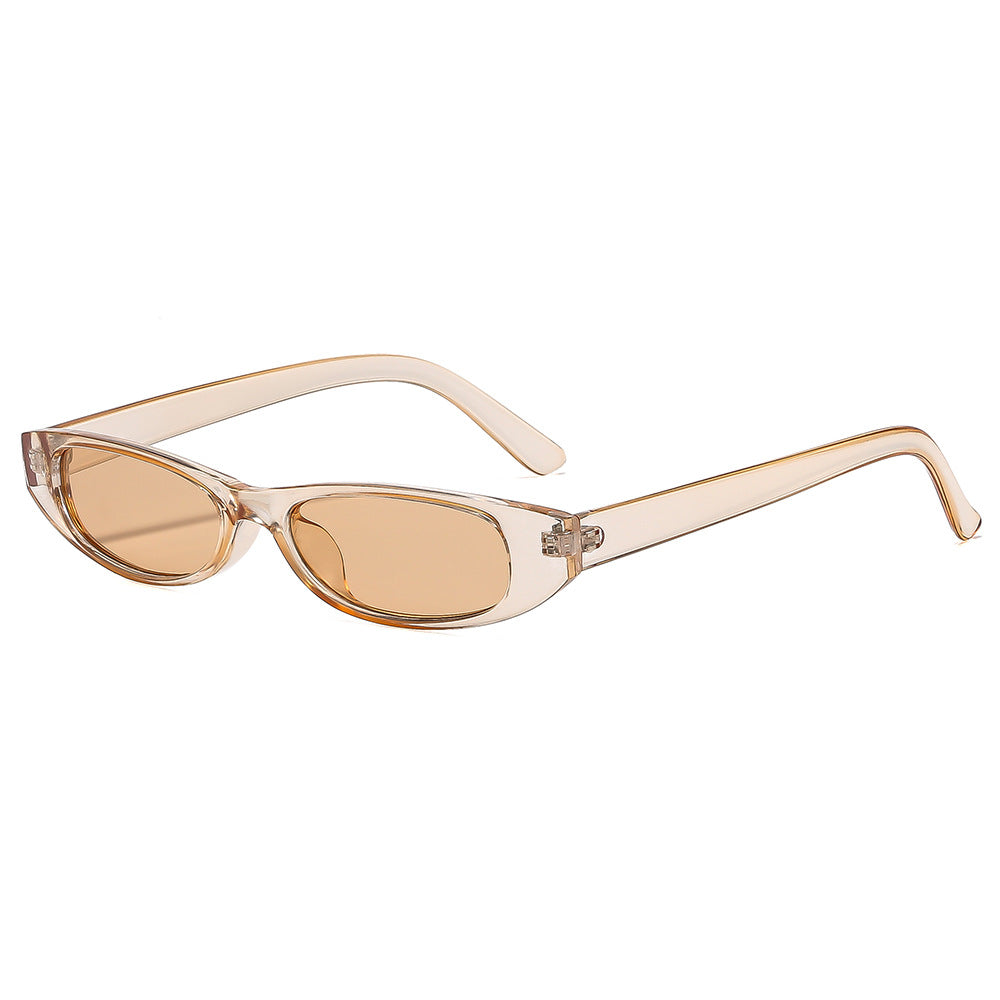 Damen trendige Cat-Eye Sonnenbrille im minimalistischen Design Brehn