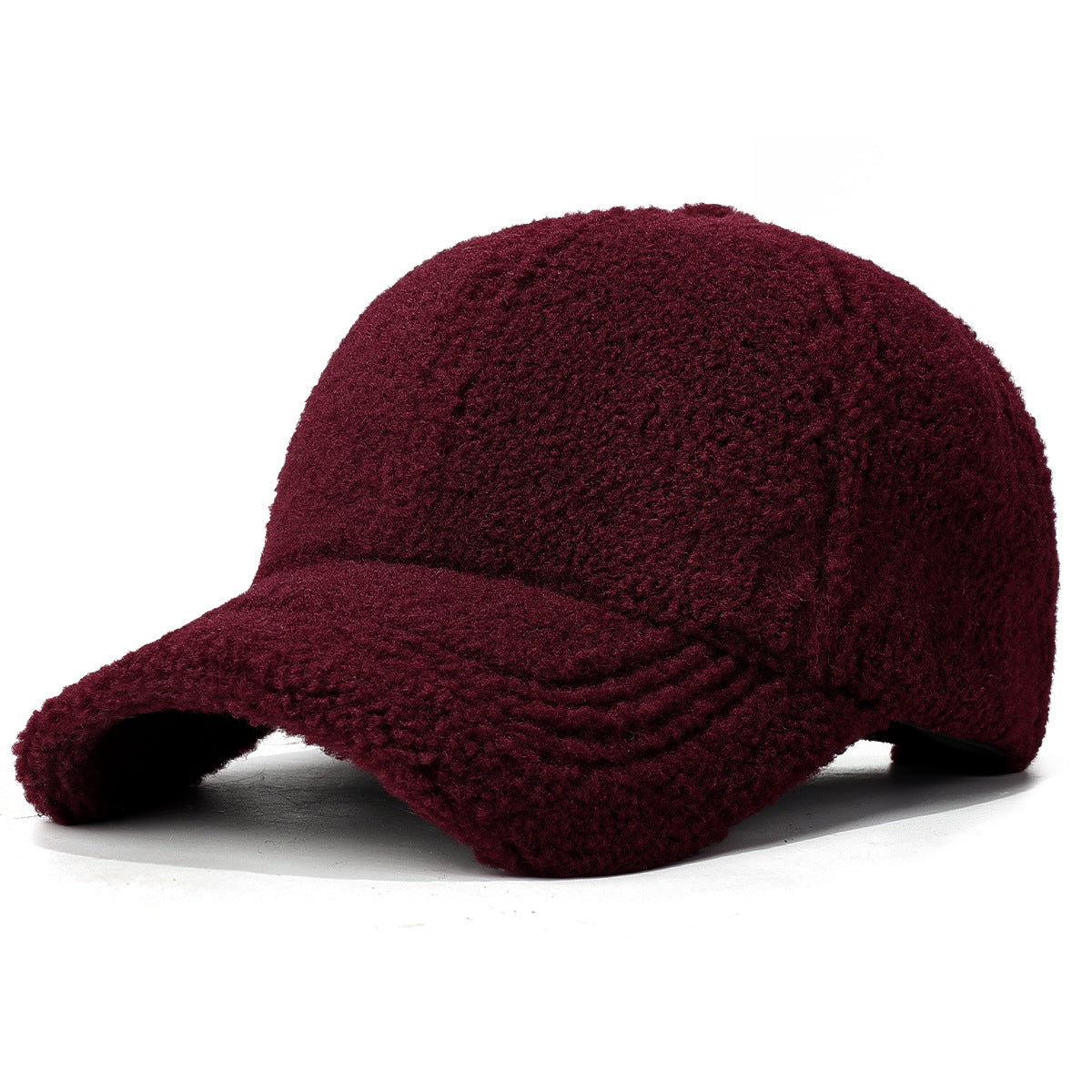 Damen Plüsch Fleece Baseballcap Brehn