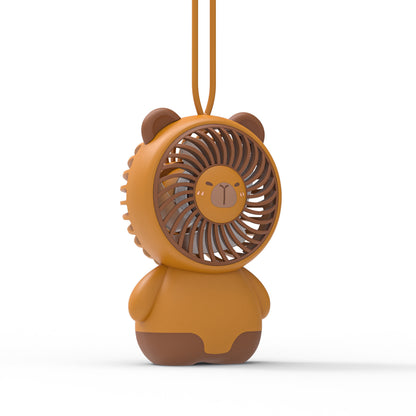 Damen tragbarer Ventilator im Bären-Design Brehn