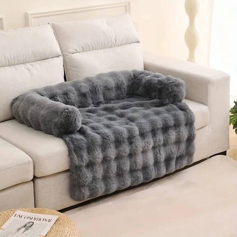 Übergroße Plüschdecke Hundebett