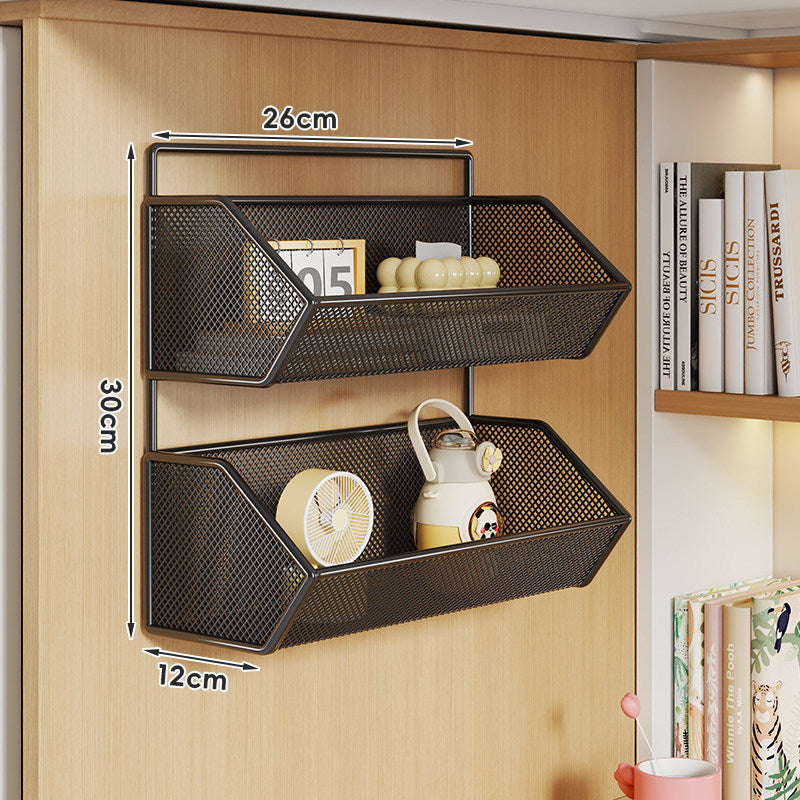 Clip-On Mesh Schrankrand Aufbewahrungskorb Organizer