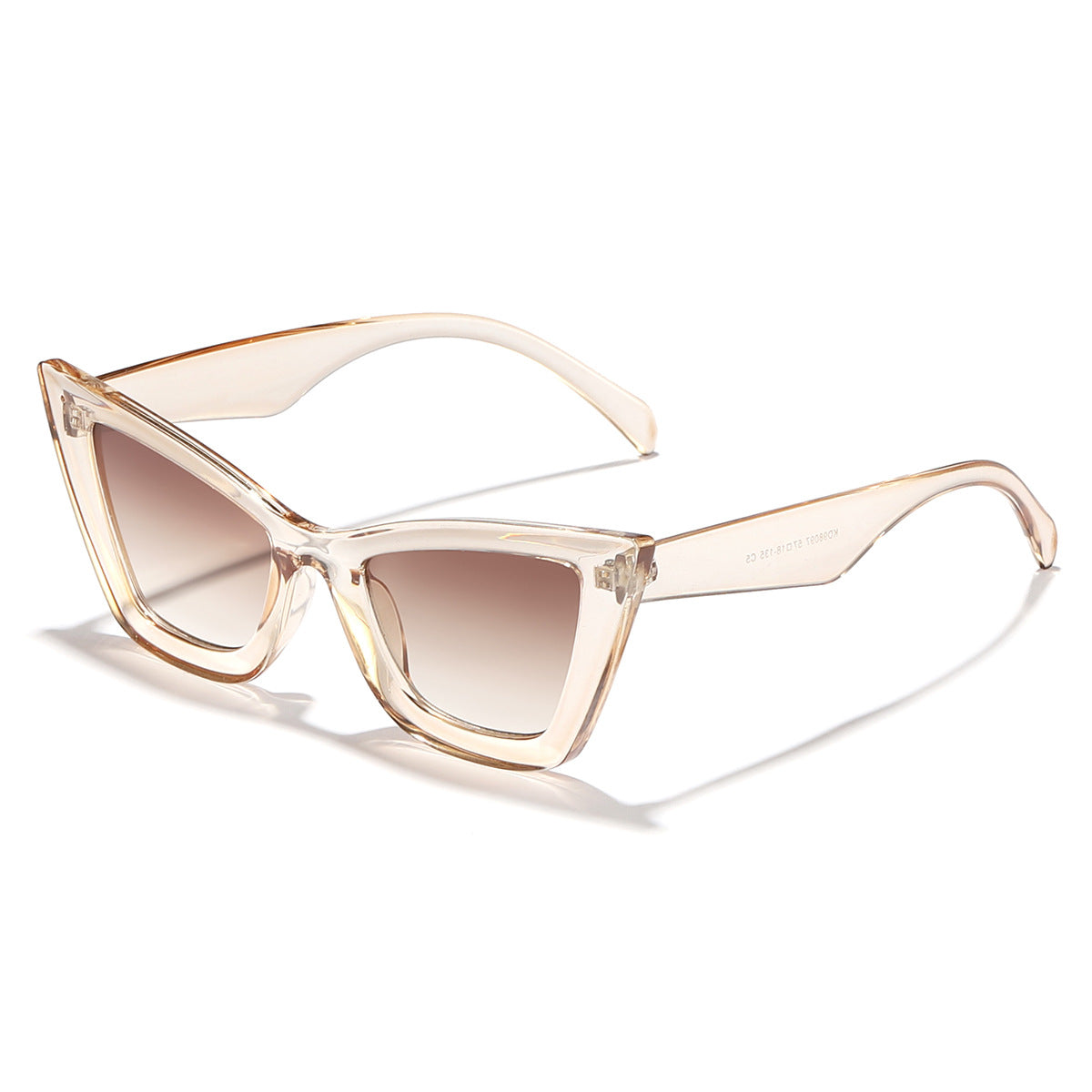 Damen Cat-Eye Sonnenbrille mit modernem Rahmen und UV-Schutz Brehn