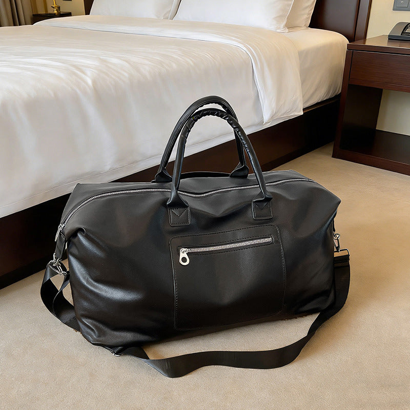 Luxus Leder Wochenendreisetasche