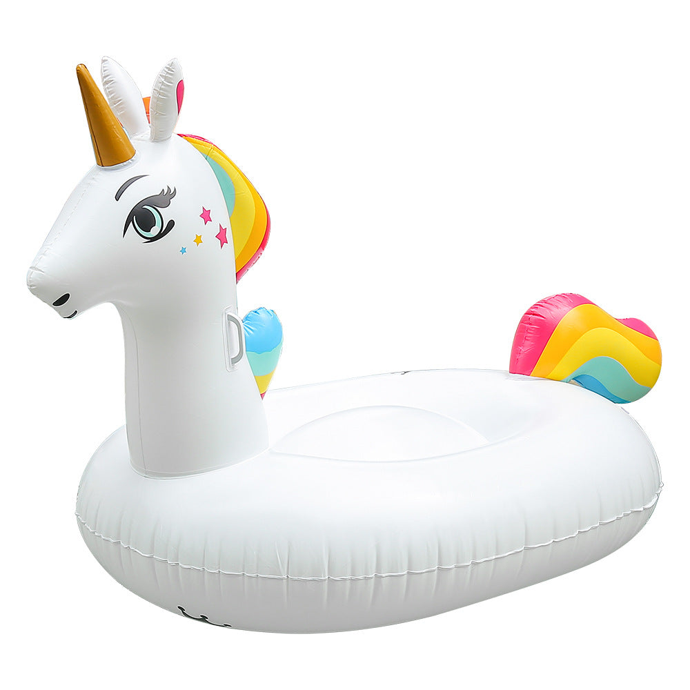 Damen Aufblasbare Einhorn-Schwimminsel Brehn