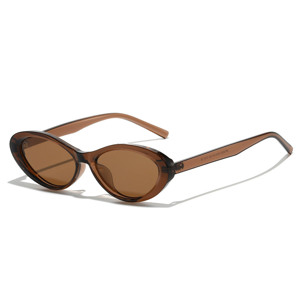 Retro-inspirierte kräftige Katzenaugen-Sonnenbrille Brehn
