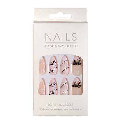 DIY Künstlerische Press-On Nagel Set Brehn