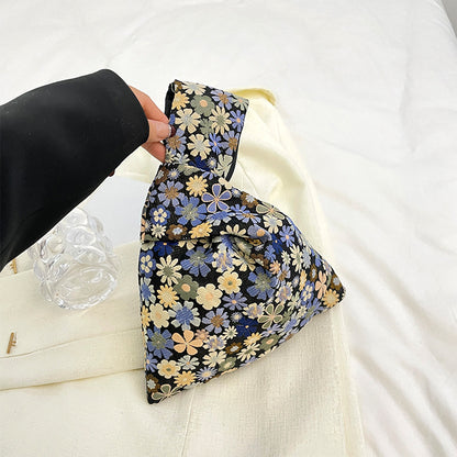 Stilvolle Blumenbedruckte Clutch