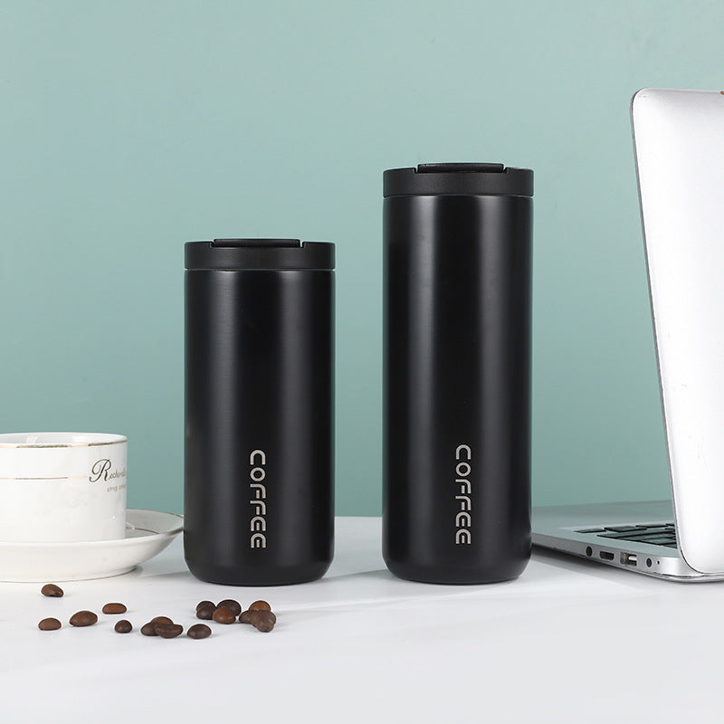 Damen isolierte Edelstahl Kaffeetasse mit elegantem Design und rutschfestem Boden Brehn