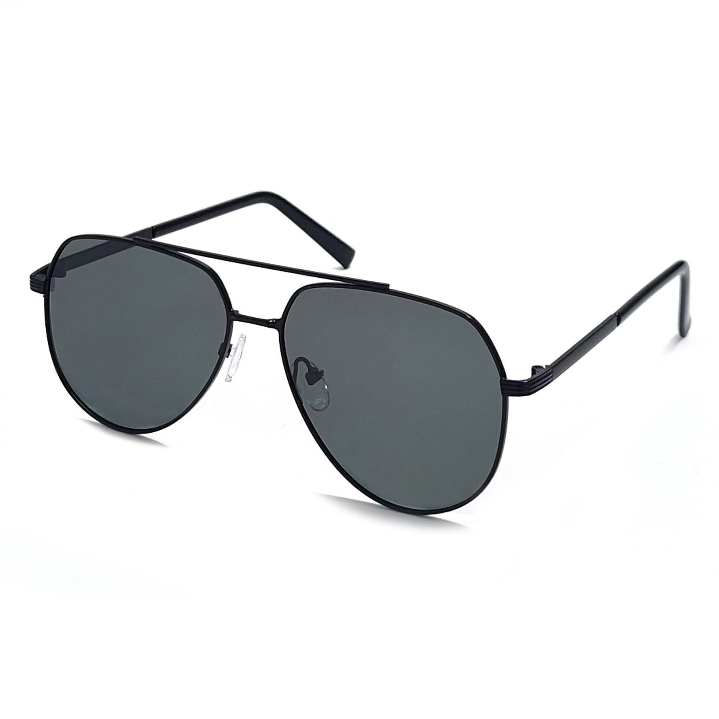 Herren modische Pilotensonnenbrille mit kontrastierenden Gläsern Brehn